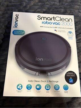 SmartClean Robo Vac 2000 - Robot Vacuum